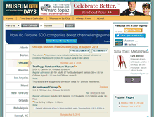 Tablet Screenshot of museumfreedays.com